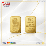 سبيكة ذهب صافي 5 تولا 24 قيراط