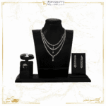 طقم ذهب طبقات مرصع بلألماس 3548-2