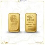 سبيكة ذهب 100 جرام عيار 24 قيراط