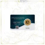 سبيكة ذهب 5 جرام رؤية 2030 – ذهب عيار 24 بتصميم دائري فاخر